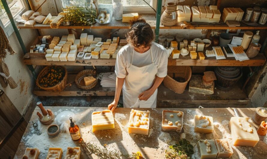 Artisanat bio : la fabrication de savon artisanal sur l’île de Ré, en Charente-Maritime, France