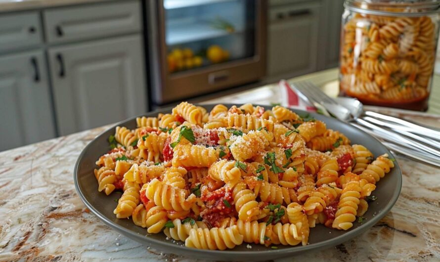 Comment congeler des pâtes cuites avec sauce pour un repas rapide