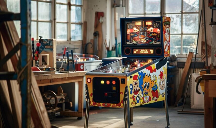 Comment construire un flipper grandeur nature vintage inspiré des casinos