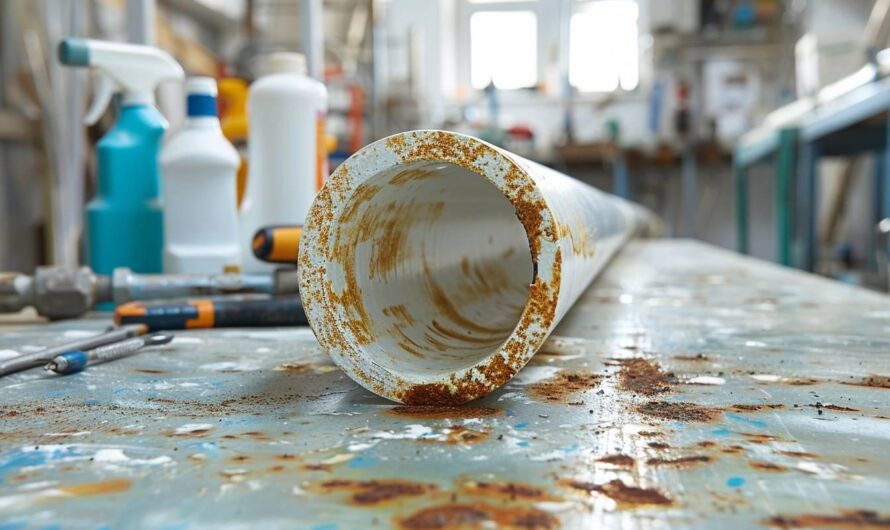 Comment enlever de la rouille sur du PVC blanc : méthodes et astuces pratiques