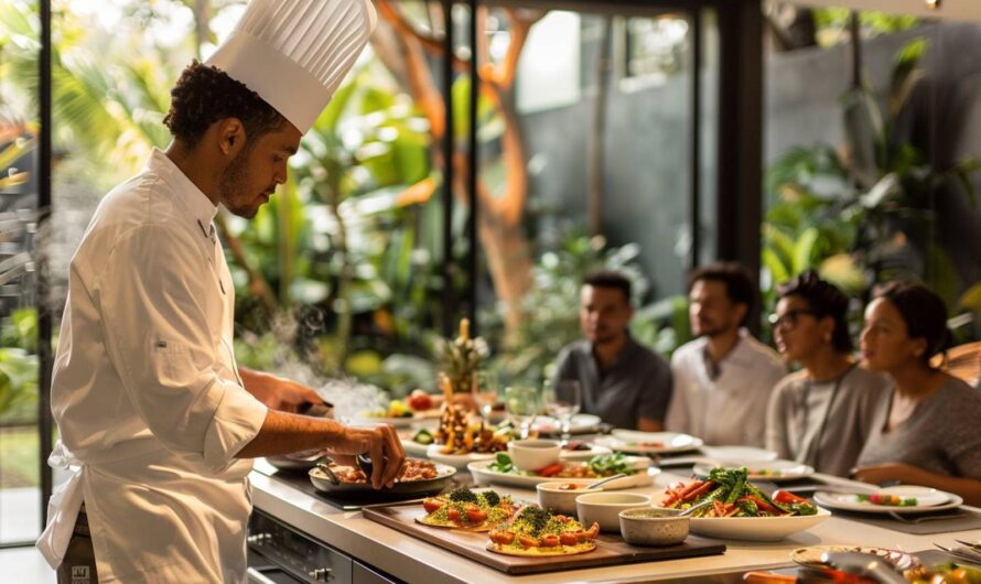 Comment la cuisine moderne promeut-elle le partage?