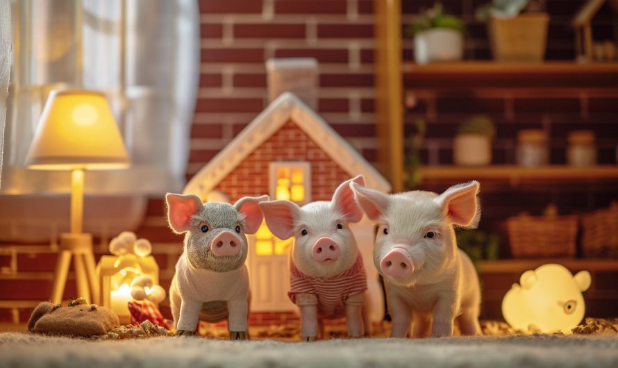 Comment s’appelle les 3 petit cochon