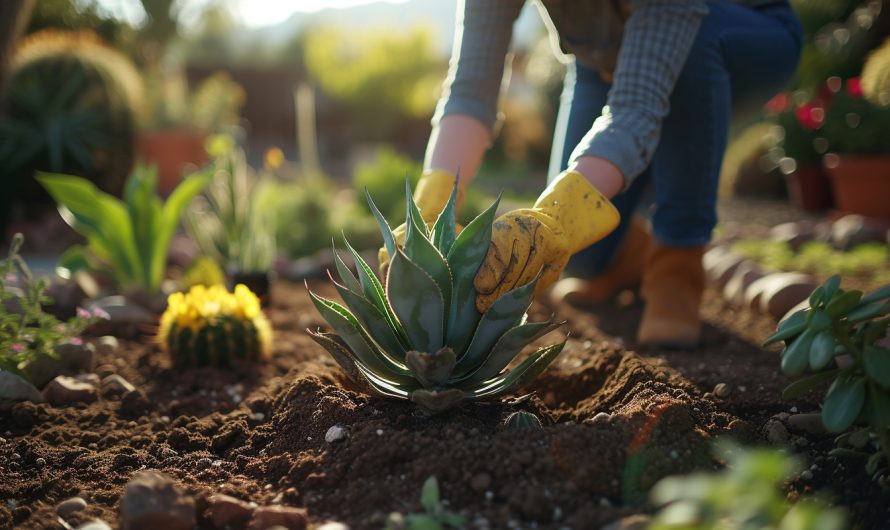 Création de jardin avec agaves : techniques et conseils pour un aménagement réussi