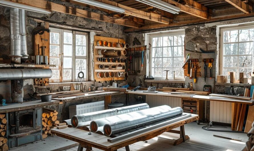 Fabriquer un récupérateur de chaleur pour cheminée : guide pas à pas