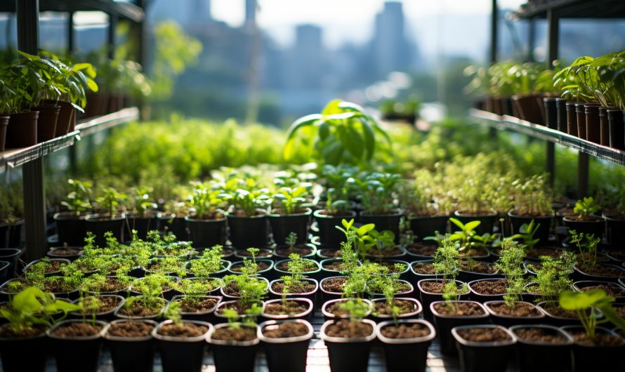 La culture de plantes médicinales dans une serre urbaine