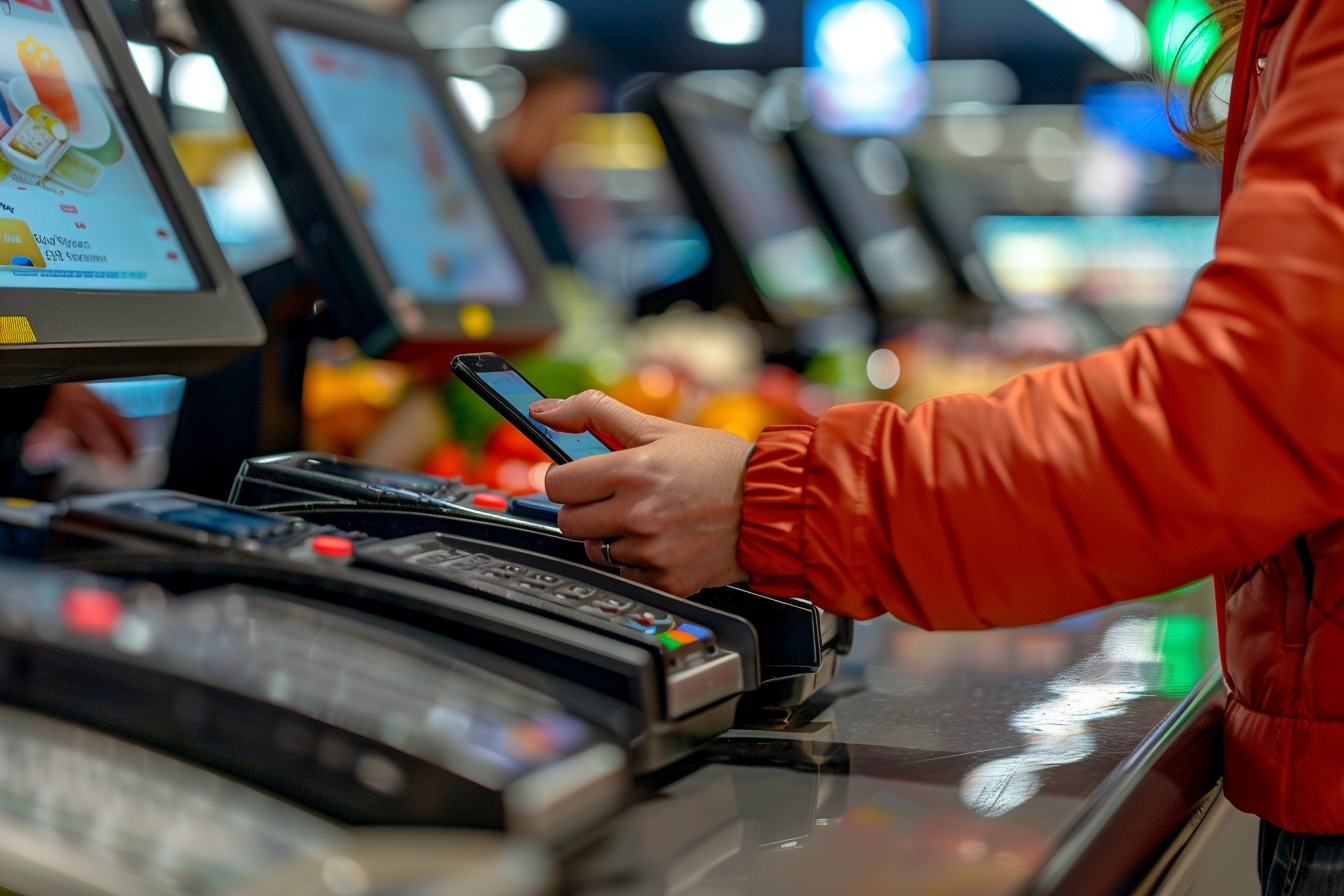 Nouvelles technologies pour faciliter le paiement en caisse