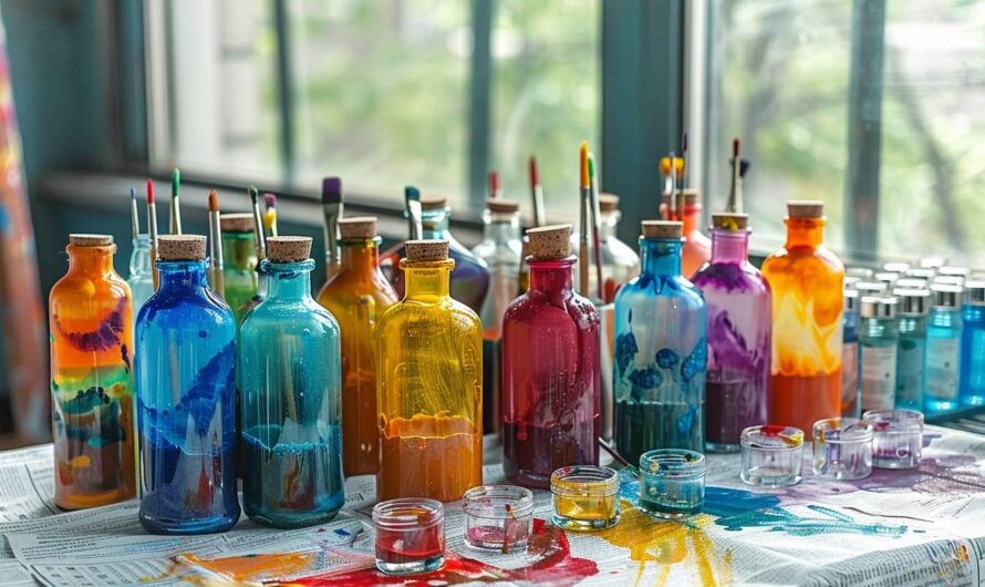 Peinture sur verre sans cuisson : techniques et astuces pour débutants