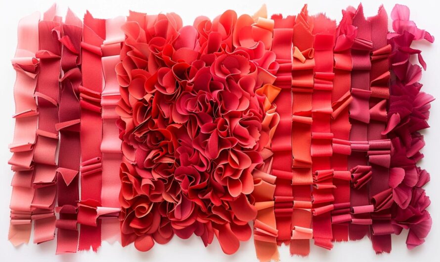 Quelles sont les subtilités des nuances de rouge ?